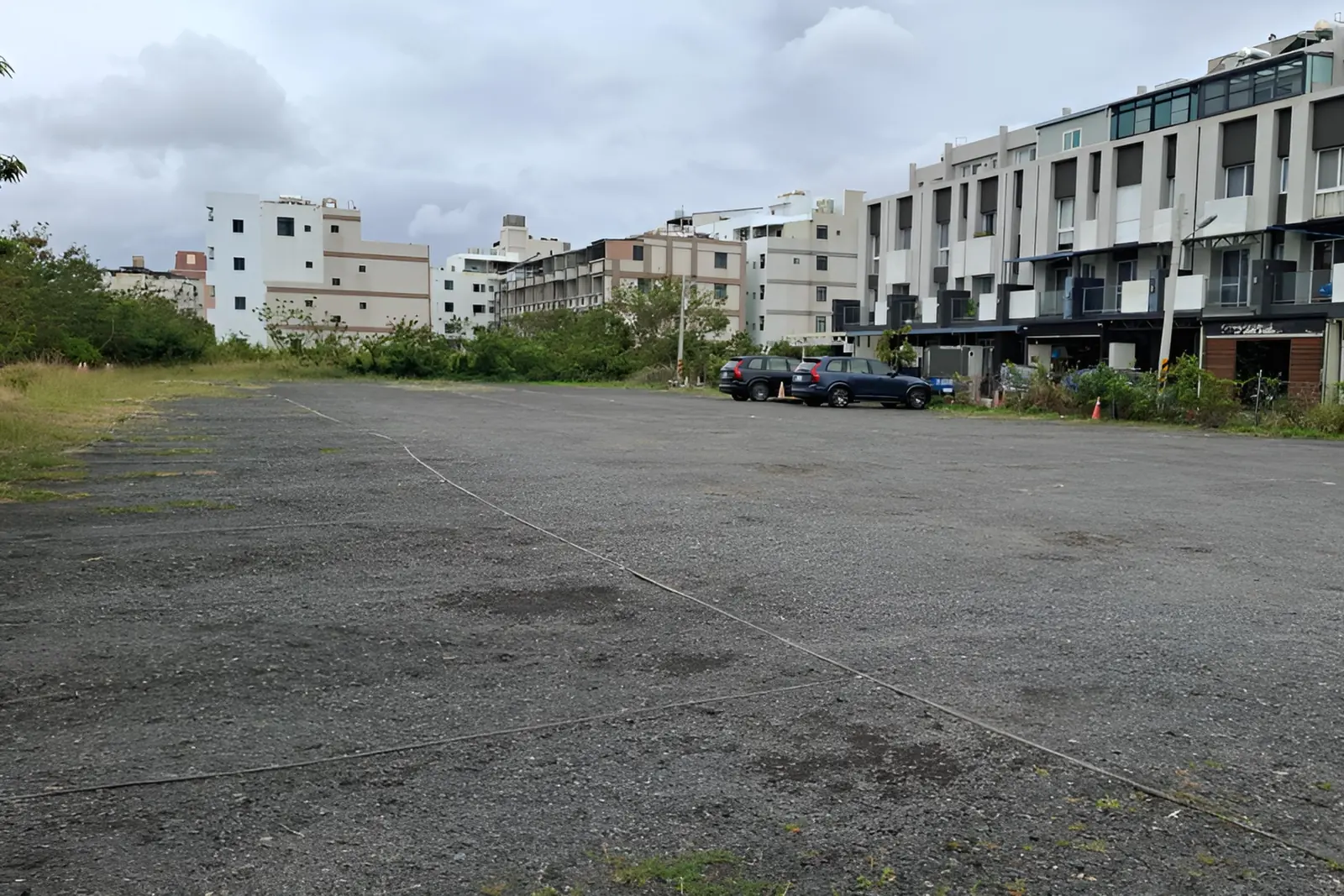 民宿附近的專屬停車空地