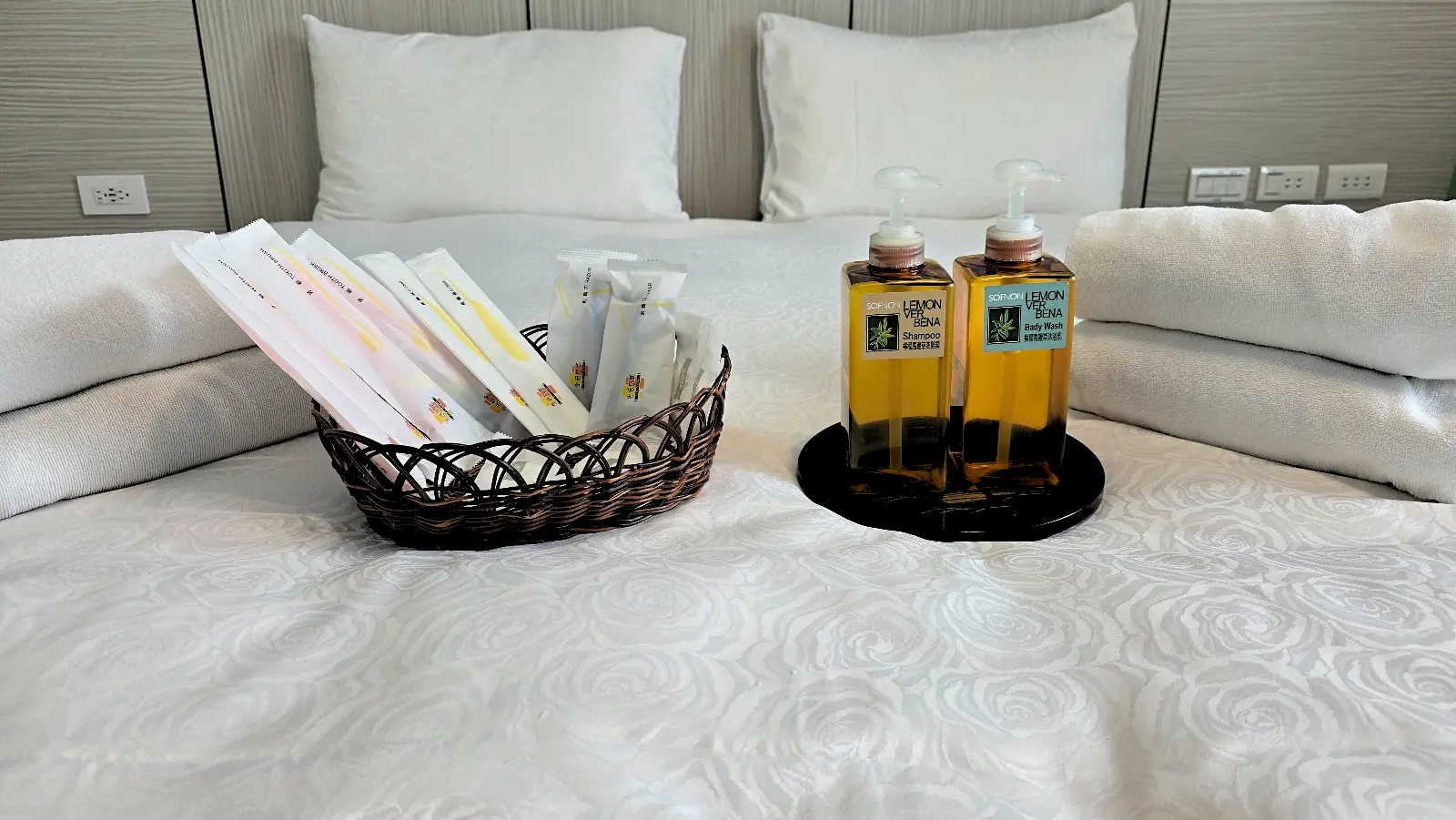 齊全的備品提供，